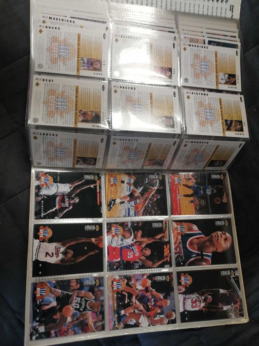 Album kolekcjonerskich kart NBA z 1994/1995