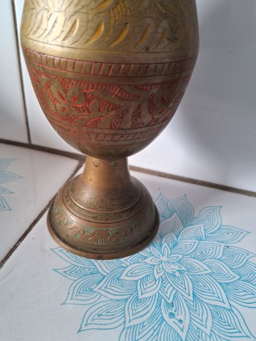 Ваза Индия -ручная работа.