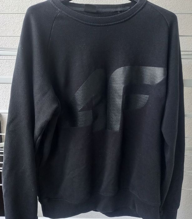 Bluza damska czarna M sportowa 4F