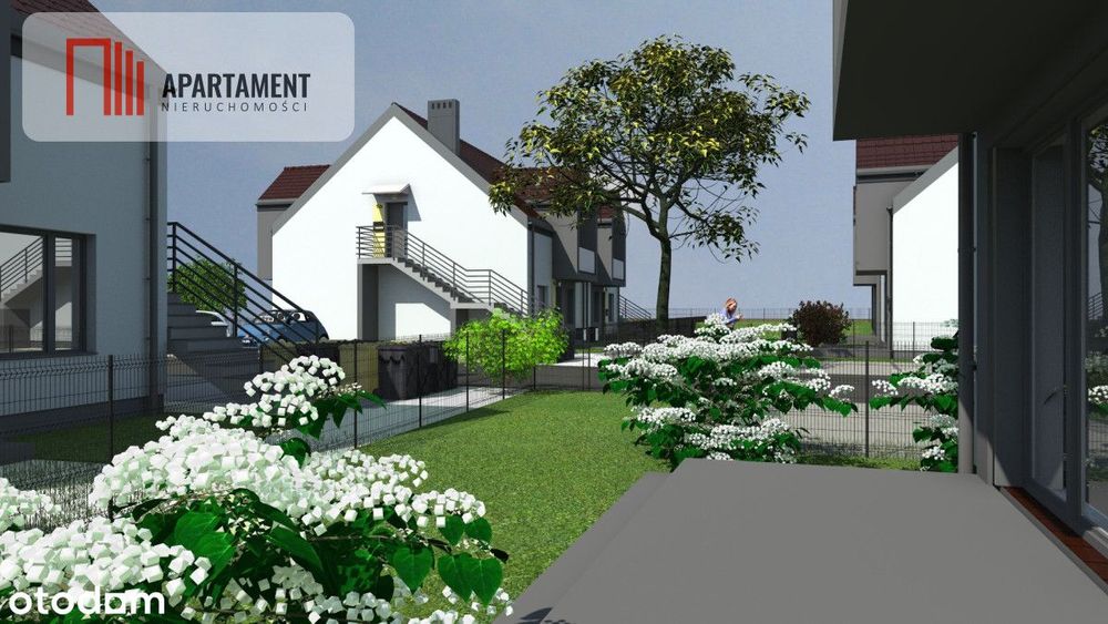 Nowe 3 pokojowe z ogródkiem / 7093 za m2