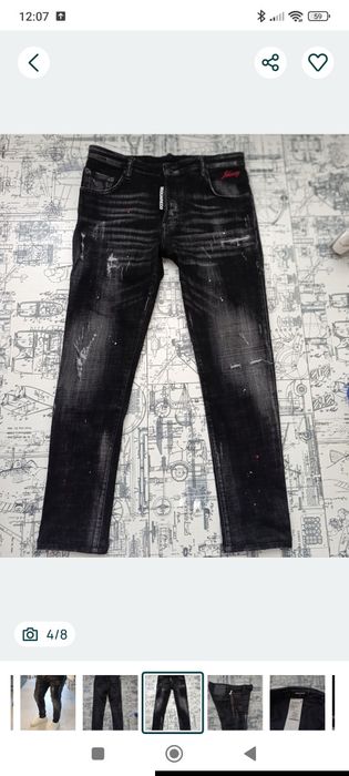 Джинсы лот 3шт Dsquared 2.   М