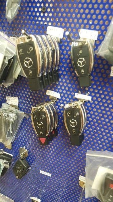 Изготовление ключей прошивка ключей Мерседес привязка ключей Мерседес ...