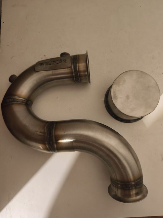 downpipe para audi a3 8v / seat leon 5f / vw caddy mk4 / golf 7/7.5 - 2.0 tdi / 1.6 tdi