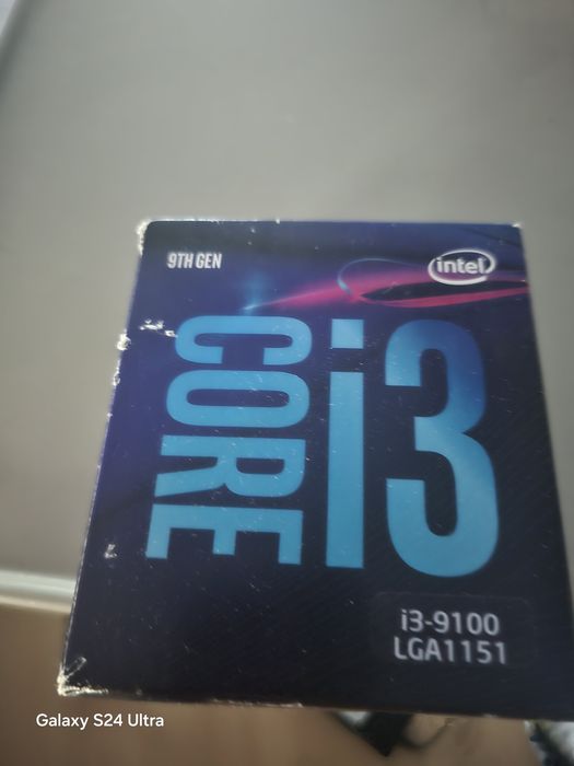 Core i3 9100 3.6 na caixa