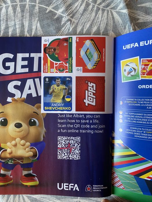 Caderneta EURO 2024