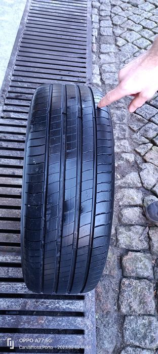 Vendo jantes de liga leve Mercedes originais pneus Michelin