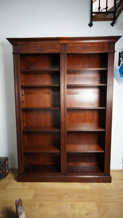 Piękny Duży Regał Biblioteczka Amsterdam - Drewniany