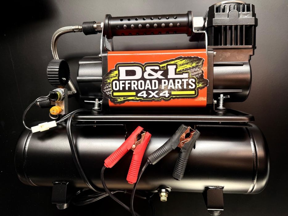 Compressor de ar de 12V com tanque de 6 Litros
