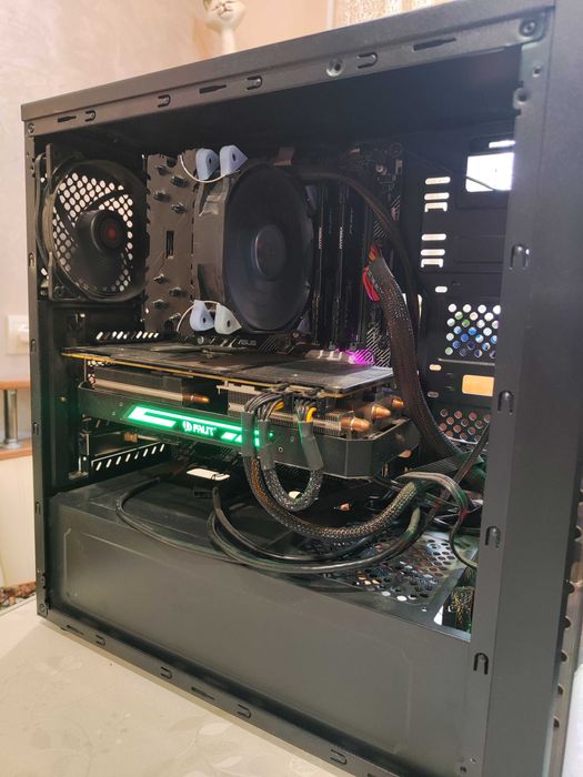 Игровой ПК+монитор. AMD Ryzen 9 3900X, ОЗУ DDR4 64 GB, SSD 960 GB