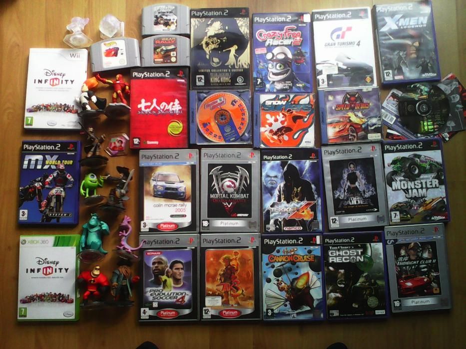 jogos dreamcast, x-box, playstation, nintendo, infinity (Apenas Local)