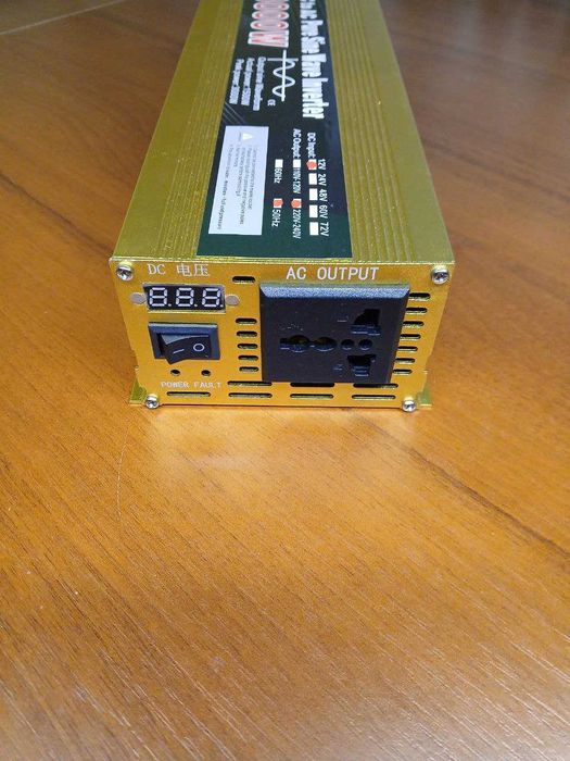 Інвертор напруги 3000/1500 Вт 12-220V Чистий сінус, НЕ ПРАЦЮЄ