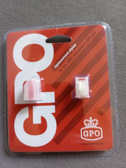 Igły gramofonowe do adapterów firmy GPO nowe 2 pak