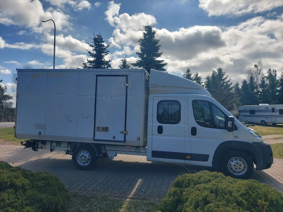 Fiat Ducato  Maxi , brygadówka, 7 osobowy, kontener, klima , koła 16"