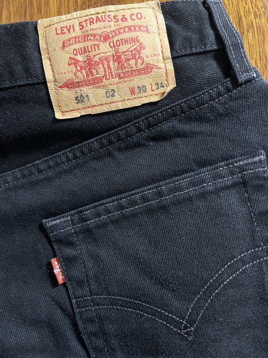 Джинсы Levis 521 черные