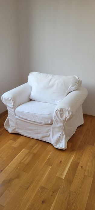 Fotel Ektorp Biały IKEA Rezerwacja