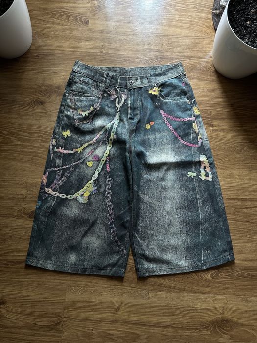 Baggy shorts opium Широкі шорти acne studios jeans skater fit