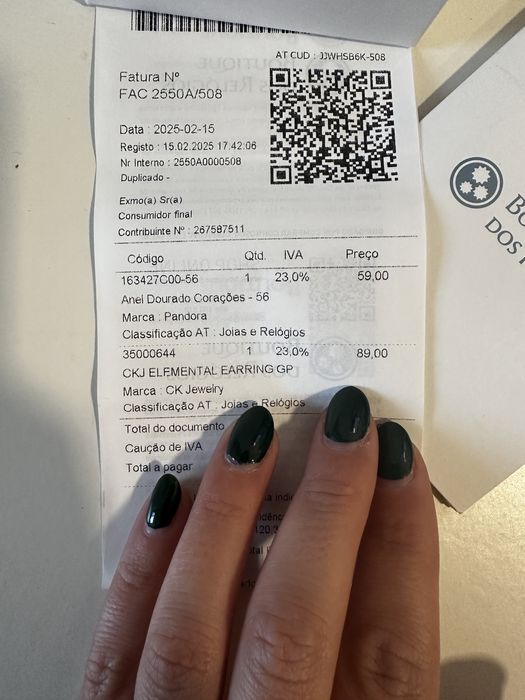 Anel Corações PANDORA