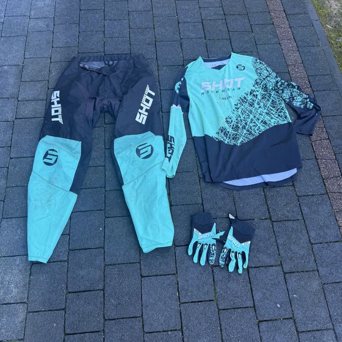 Stroj cross enduro 34/XL fox thor shot