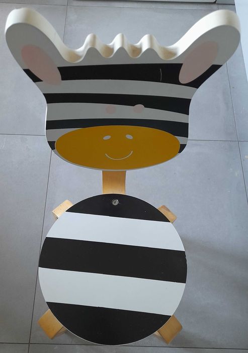 Cadeira Zebra para criança