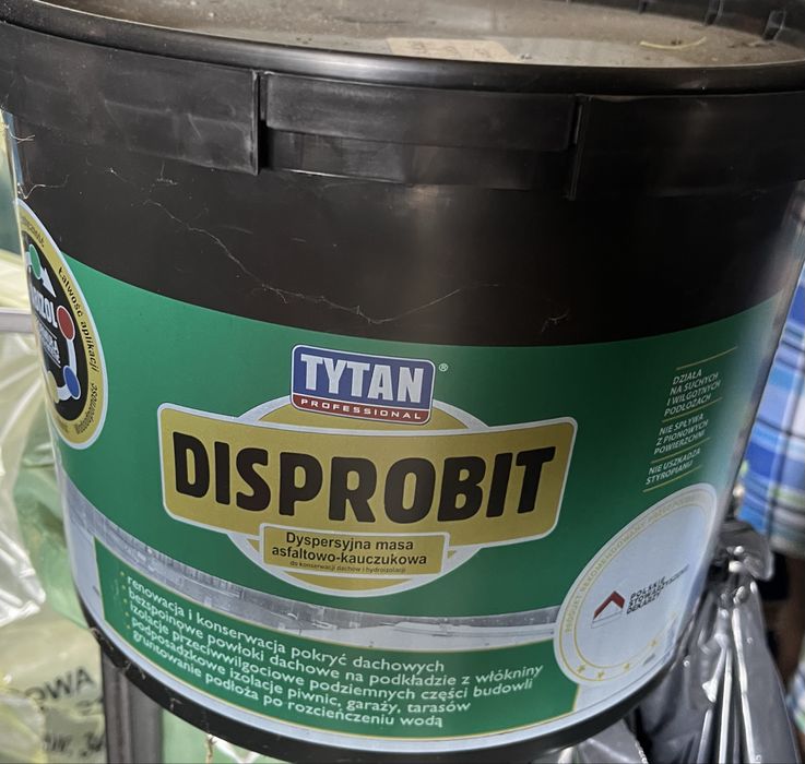4szt! Masa dyspersyjna Disprobit 10kg TYTAN