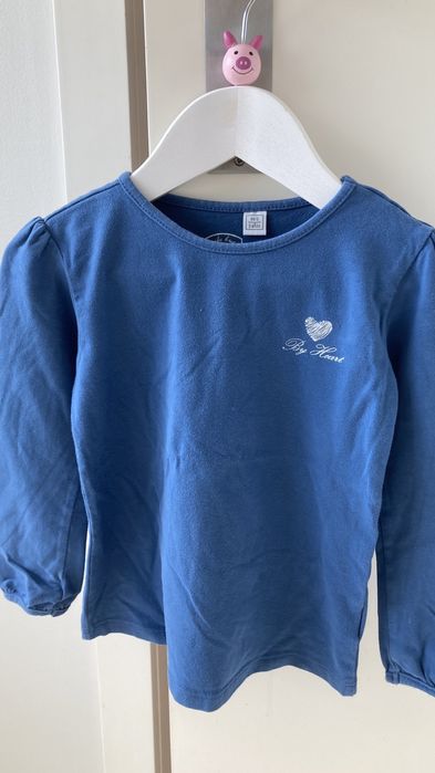 T-shirt Chicco azul de manga comprida