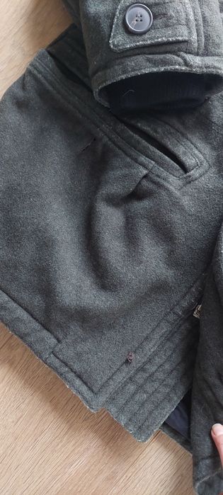 Hugo Boss r.L-XL kurtka, płaszcz wełna + kaszmir