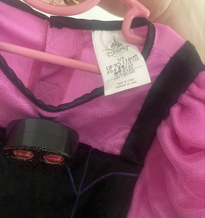 Vestido da Disney da Vampirina 5/6 anos com musica e acessório cabelo