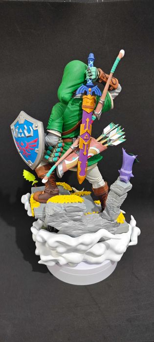 Diorama do link do zelda