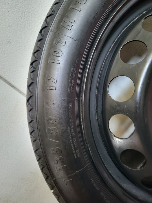 Koło zapasowe dojazdowe 5x114.3 qashqai talisman koleos kadjar