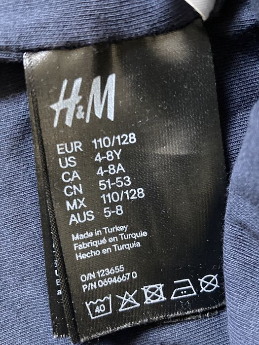 Czapki HM 110/128 super stan