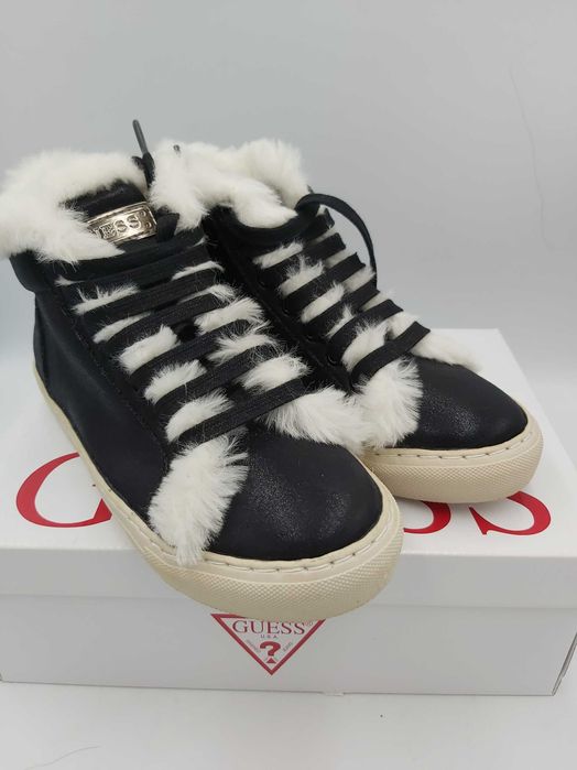 NOWE sneakersy GUESS czarne 34 botki