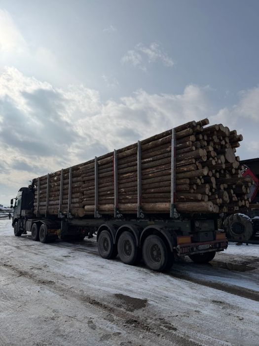 Лісовоз Volvo FMx460 6x6 Euro5+причеп (свіжопригнаний) 114тис пробігу