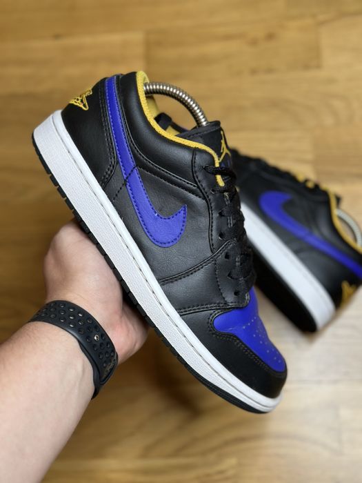 Чоловічі кросівки Air Jordan 1 Low “Dark Concord” Розмір 40 (25 см)