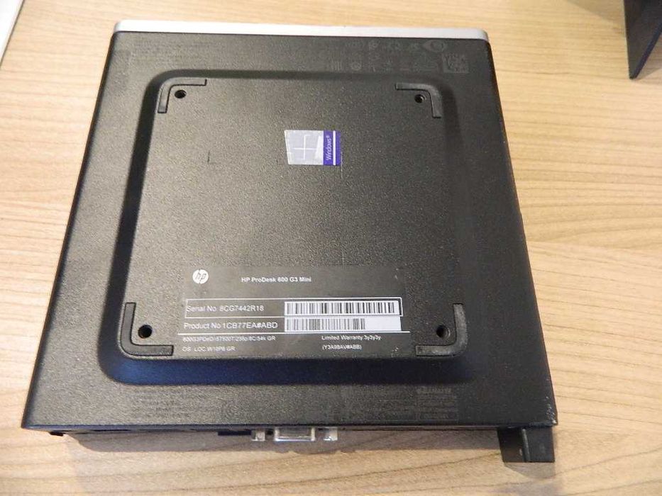 Terminal HP Prodesk 600 G3 Core i5-7500T 8GB DDR4 128GB SSD