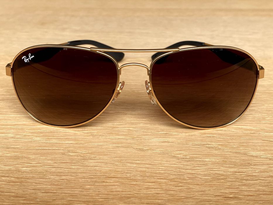 Okulary Ray-Ban Aviator gradient brązowe RB3549 61/16/145 3N NOWE !!!
