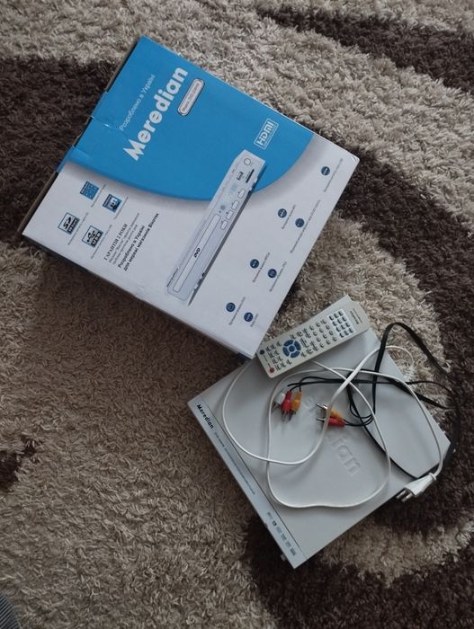 DVD Meredian білий