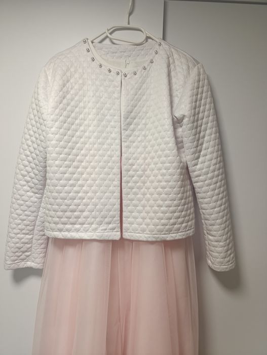 Sprzedam sukienkę 164 wizytową z bolerkiem