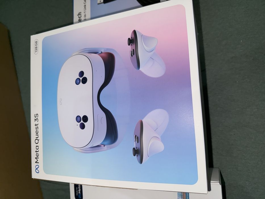 Gogle VR Meta Quest 3S 128gb Nowe +dodatki (OPIS!)