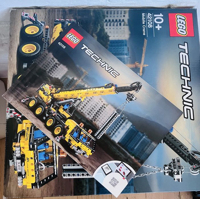 LEGO Technic 42108 Dźwig Mobilny Żuraw Samochód BOX Kompletny