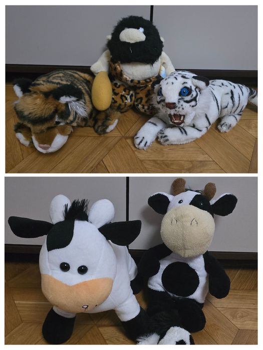 Duży 120 l worek maskotek