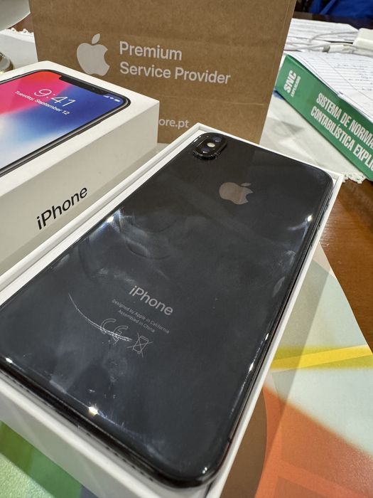 Iphone x 64gb com caixa