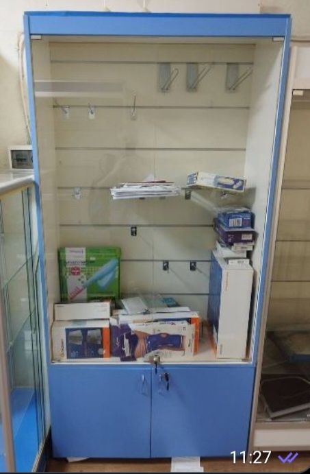 Торгові меблі, стелаж,  вітрина, алюмінієва