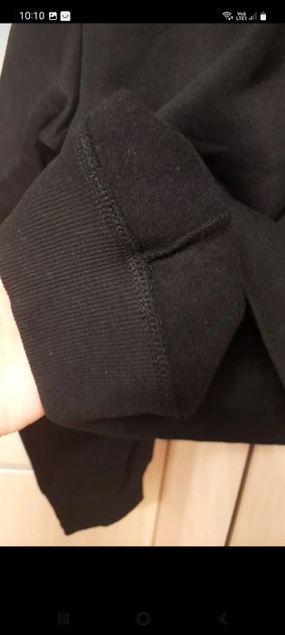 Bluza czarna krótsza M/L