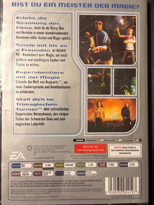 Harry Potter i Czara Ognia gra PC -DVD
