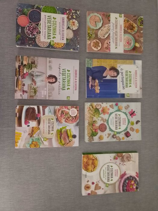 Livros Gabriela Oliveira -Cozinha Vegetariana-COMO NOVOS