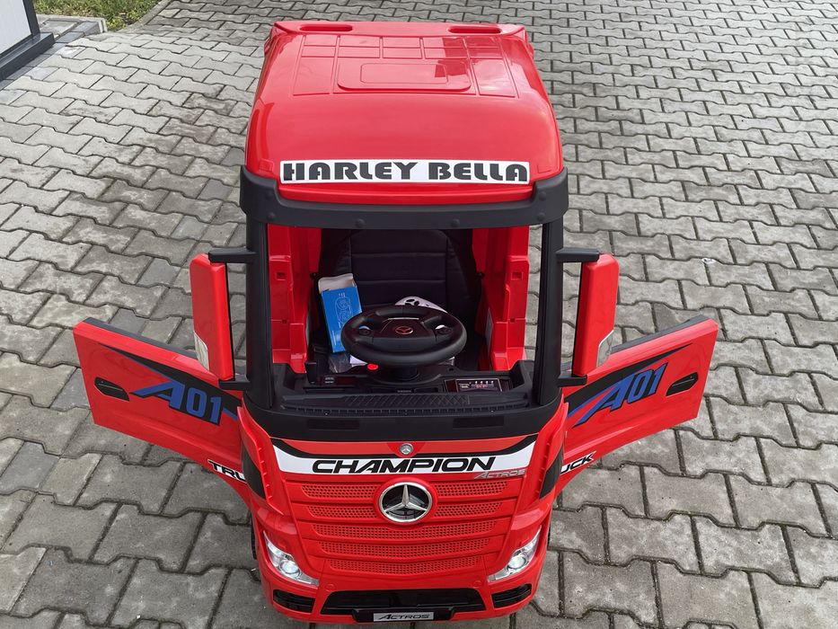 Auto na Akumulator Mercedes Actros Czerwony 4x4