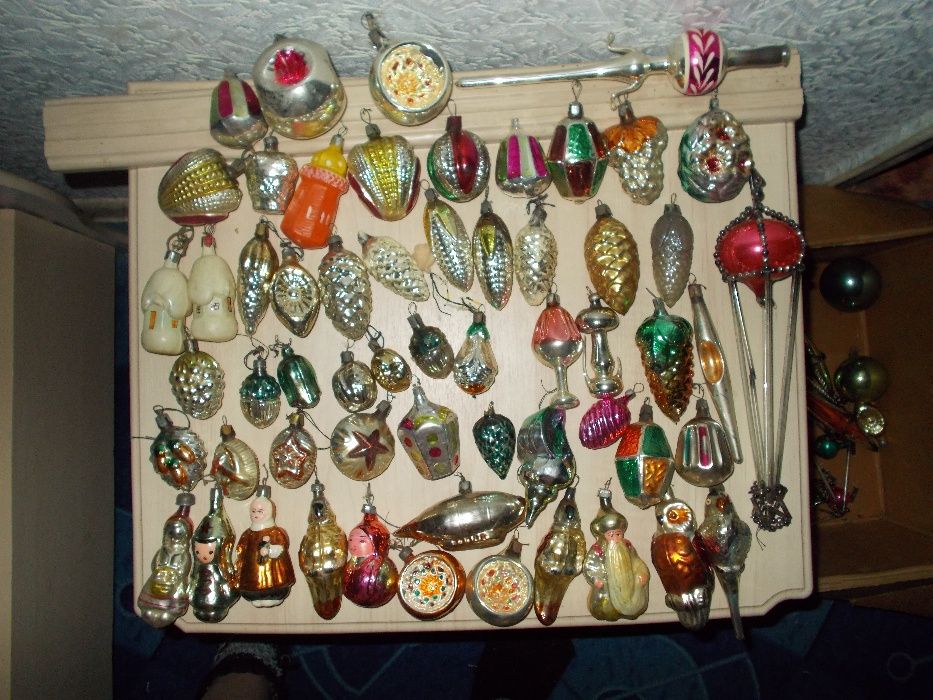 Старые елочные игрушки