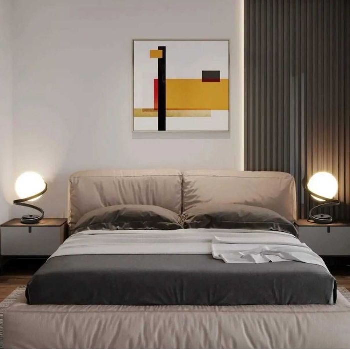 Нічник лампа для спальні, офісу в вигляді сфери - металевий корпус