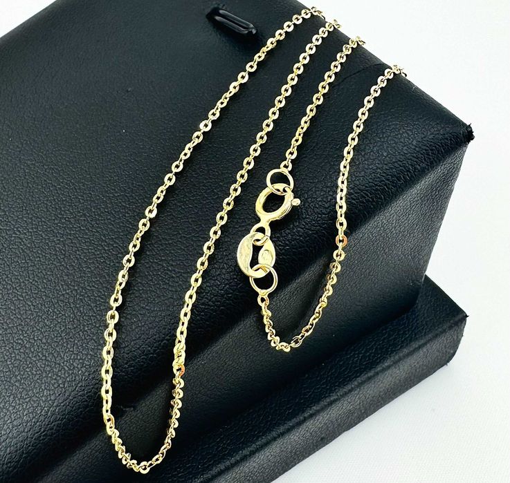 Złoty łańcuszek ANKIER 1,34g PR.585 14K dł. 50cm