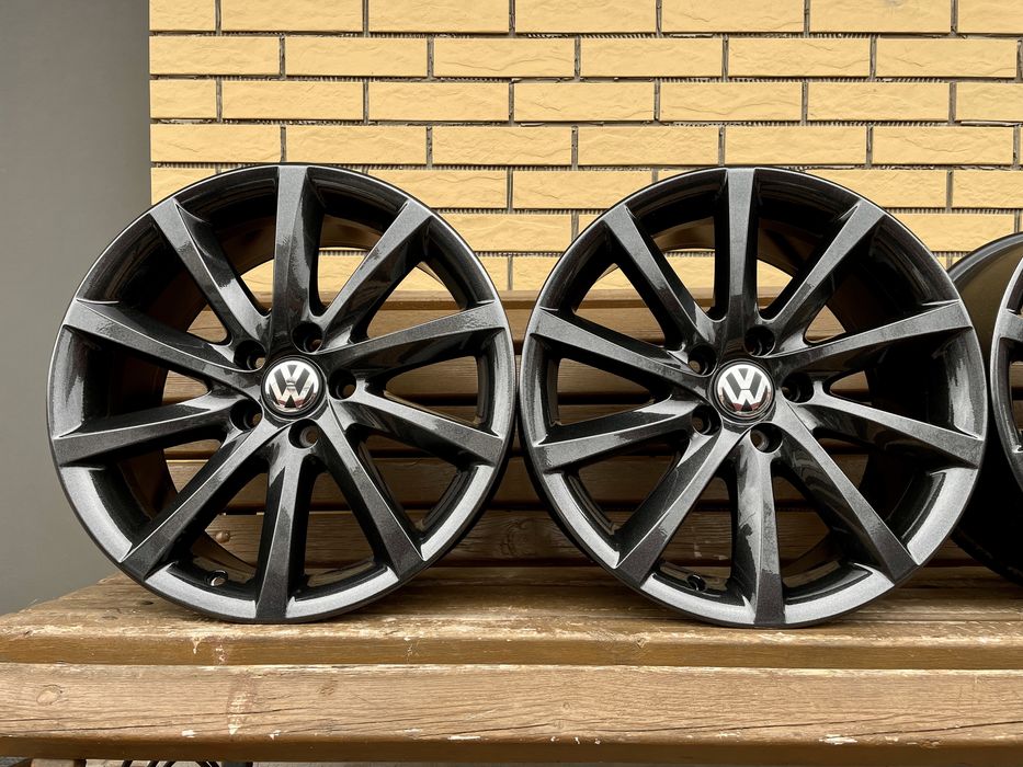 Диски Оригінал R18 5.112 ET44 Фольцваген Тігуан Пасат Гольф Ауді А4 ь